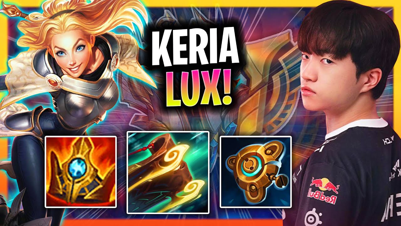 KERIA IS A BEAST WITH LUX! | T1 Keria Plays Lux Support vs Blitzcrank!  Season 2024