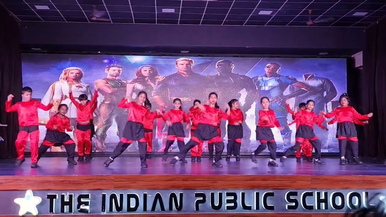 Superhero dance ... music by Simon Curtis