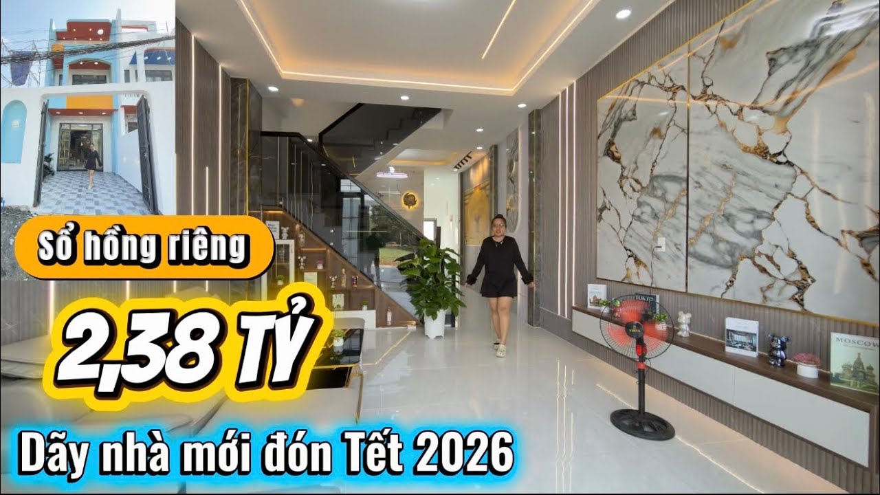 ✅ Nhà mới đón Tết linh đình SHR giá rẻ đúng2,38tỷ có hỗ trợ góp dài hạn. Liên hệ Ngọc Loan hỗ trợ ạ 
