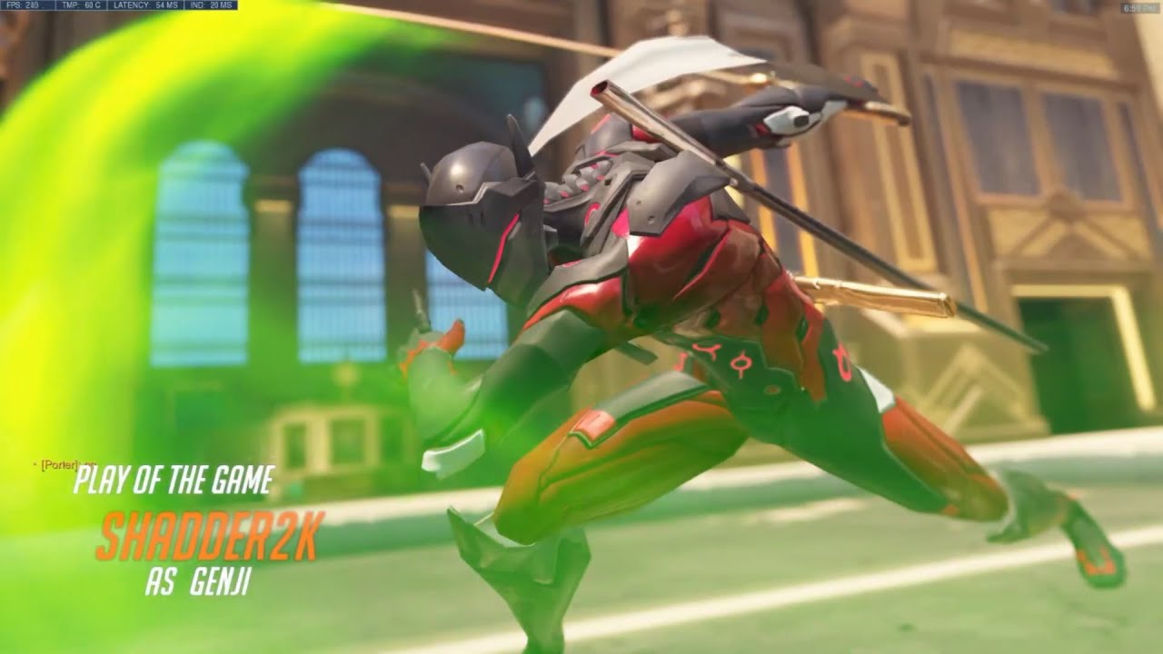 Overwatch 2 Rank 1 Genji God Shadder2k Is Back Again - POTG -