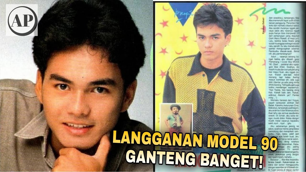 9 Potret Lawas Teddy Syach Semasa Muda Langganan Model 90-an!
