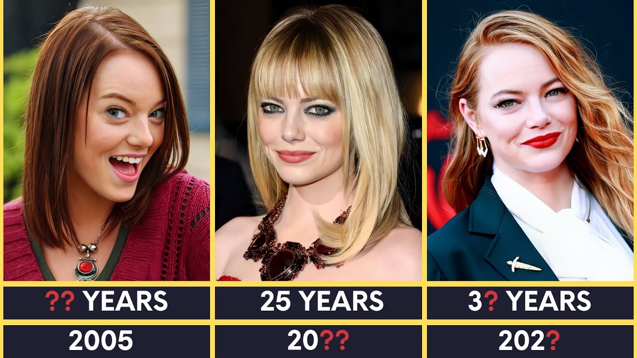 Emma Stone from 2004 to 2024 Transformation!