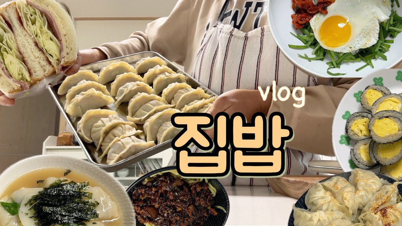 코스트코 장 보고 집밥 해먹기 사교육에대한 고민  부추고기만두 계란김밥 