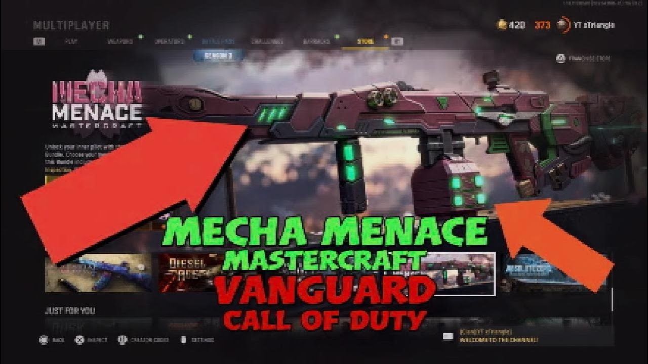 *NEW* MECHA MENACE Reactive Mastercraft - CoD Vanguard PS5 - S3 Item Shop