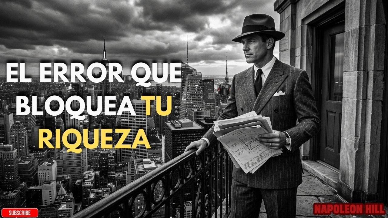 El error mental que bloquea la riqueza | Napoleon Hill