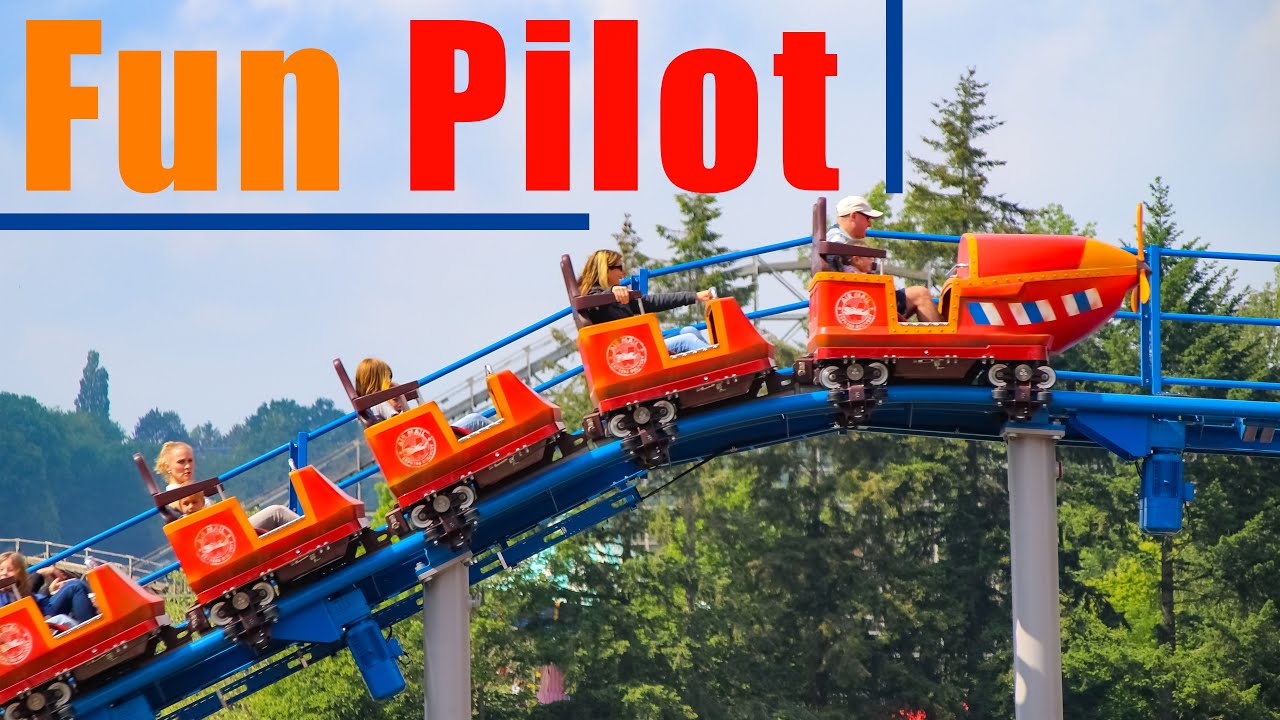 🎢Fun Pilot off ride - Walibi Belgium 🎥 extrait vlog