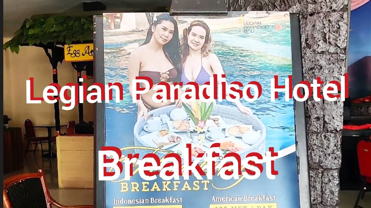  コスパの良い Legian Paradiso Hotelの朝食を紹介しますBALI