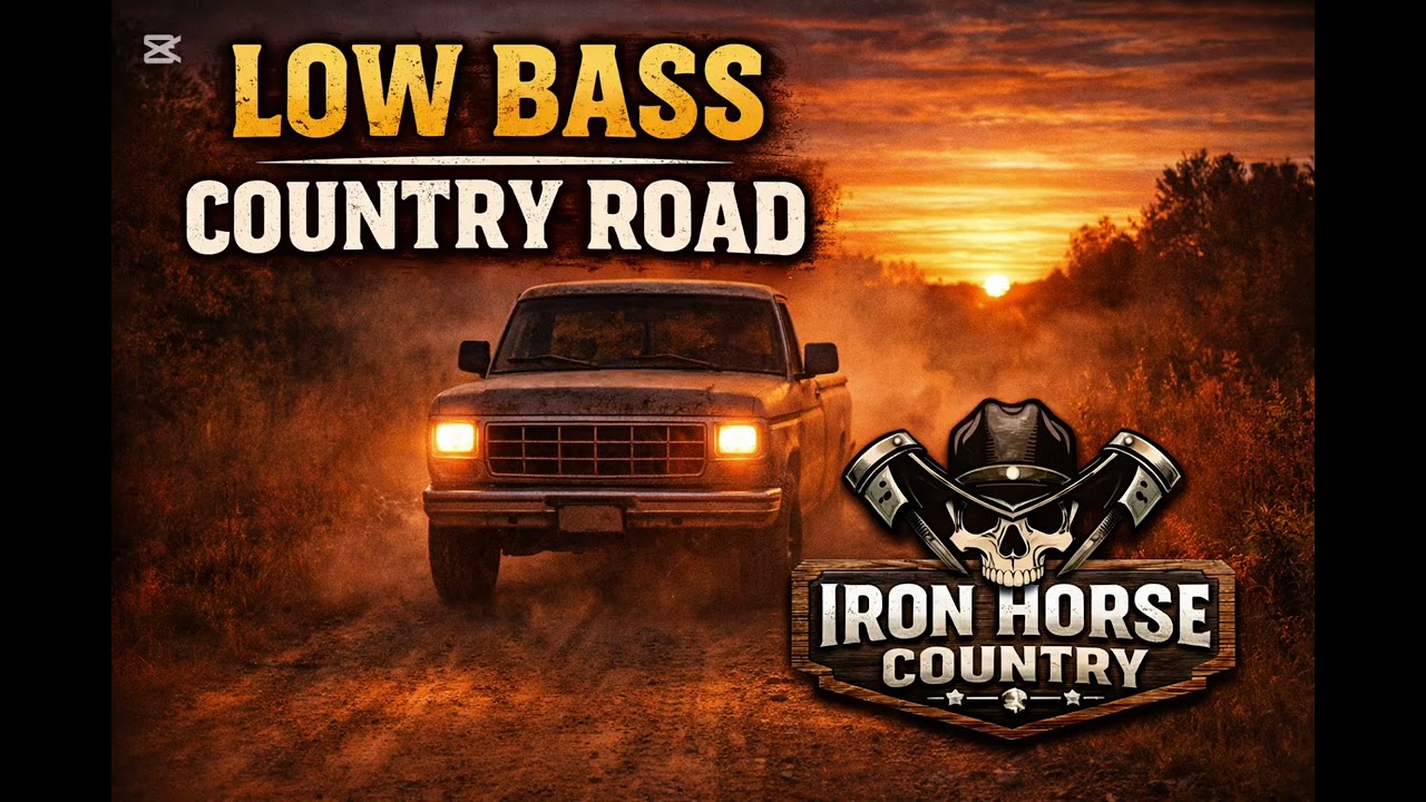 Low Bass Country Road 🤠 | Deep Country Music Ride | Back Road Vibes