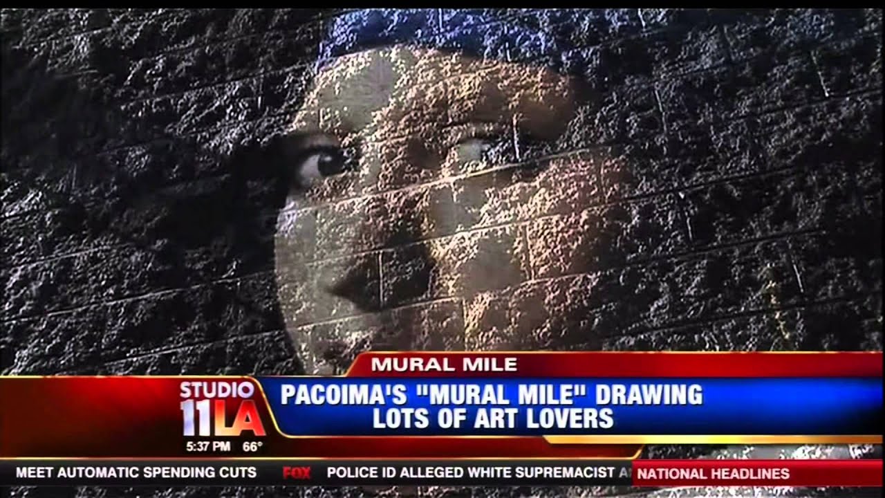 Mural Mile in Pacoima with Levi Ponce