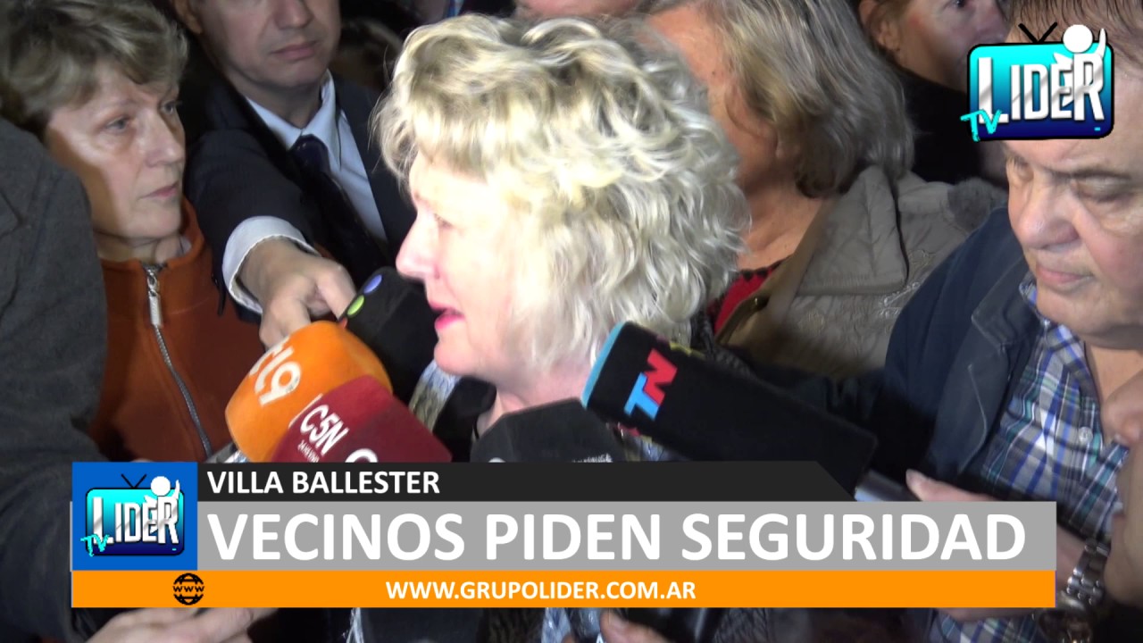 Vecinos de Villa Ballester reclaman Seguridad