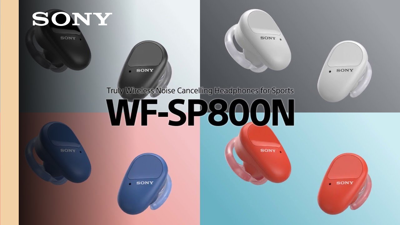 WF-SP800N Wireless Noise-Canceling Sport Earbuds | Sony
