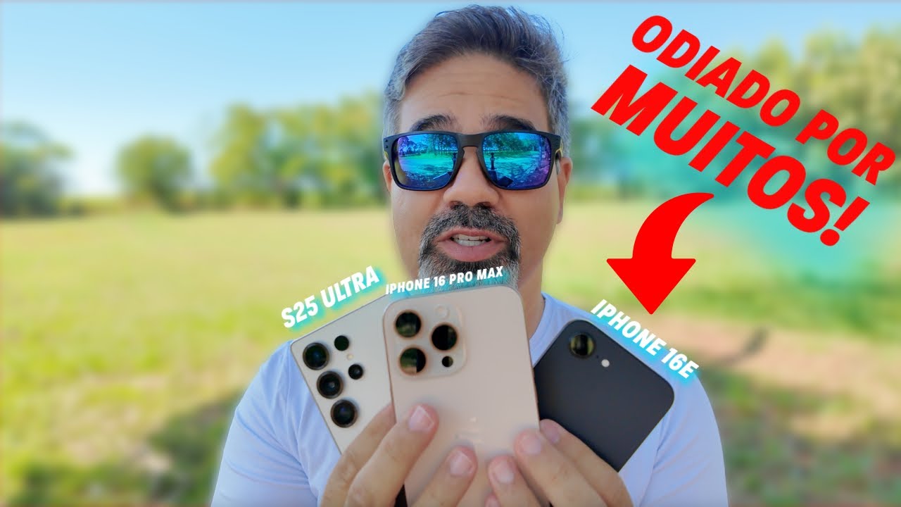 iPhone 16e Vs iPhone 16 Pro Max Vs Galaxy S25 Ultra