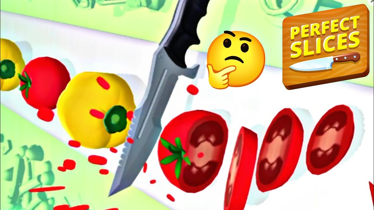 Perfect Slices: Cutting Gameplay Live Now! 🍎🍏🍎🔪