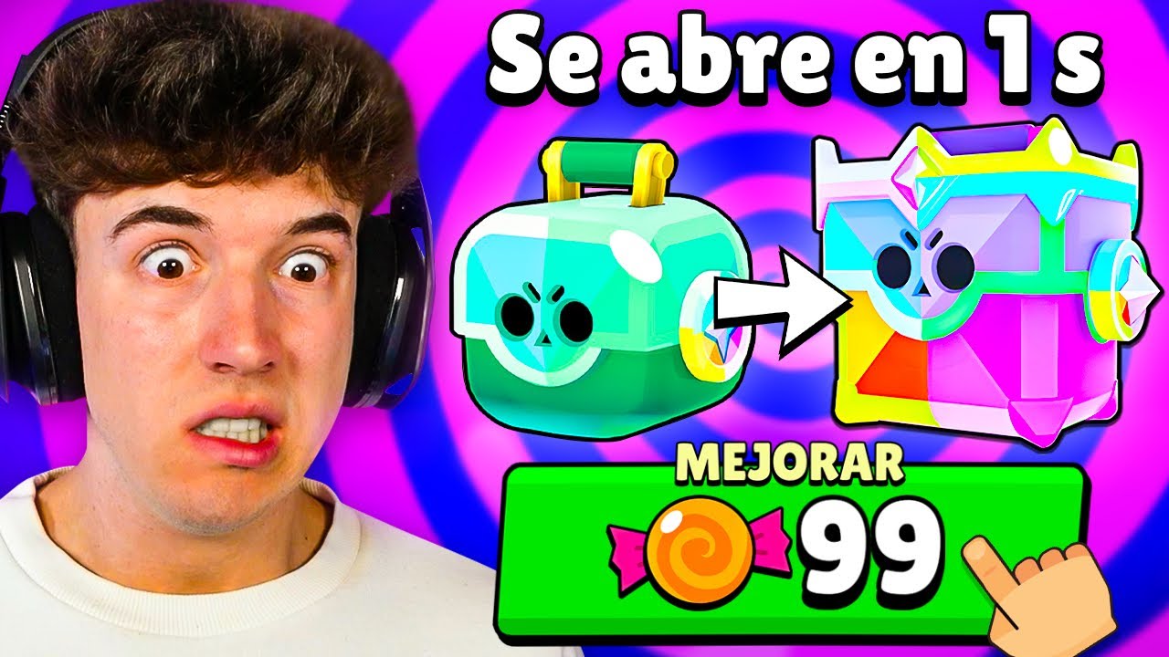 MEJORO Y ABRO LA CAJA en EL ULTIMO SEGUNDO | BRAWL STARS