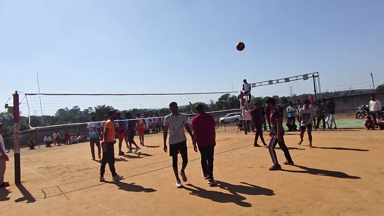 Jhajhi volleyball tournament, NTPC Rihand vs chachar volleyball match