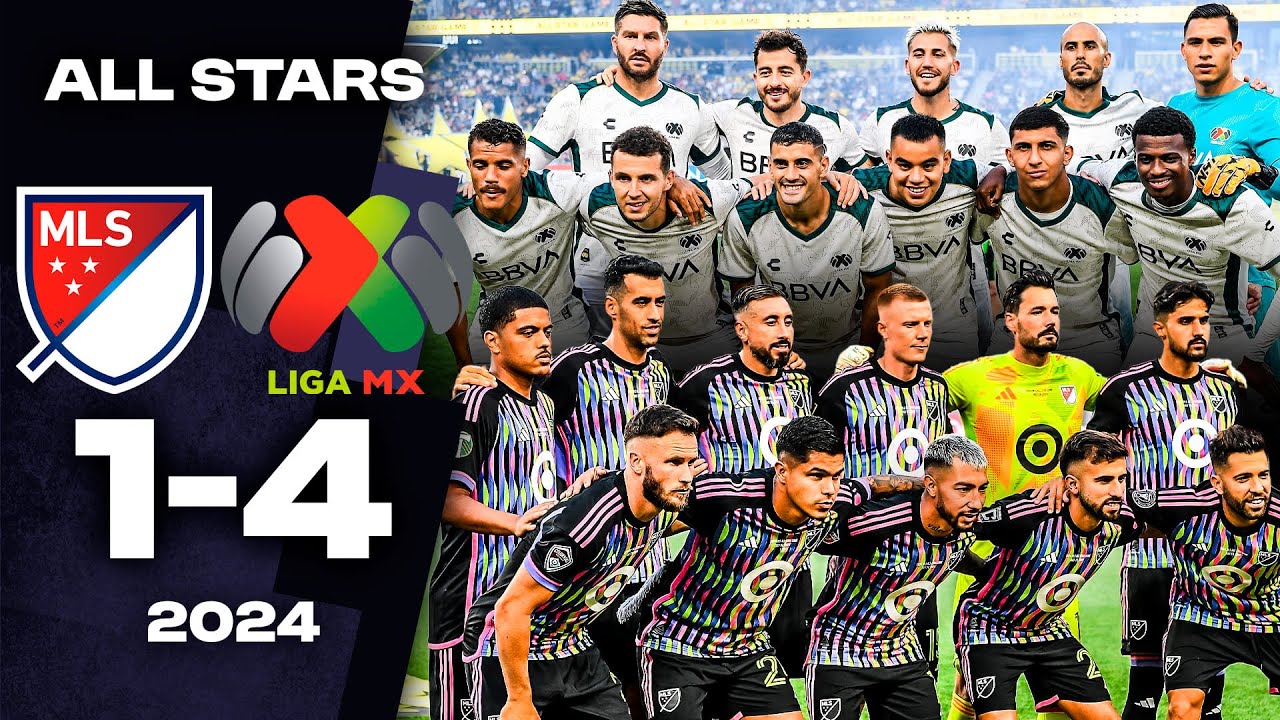 MLS All Stars 1-4 Liga MX All Stars ⭐⚽ 24-7-2024