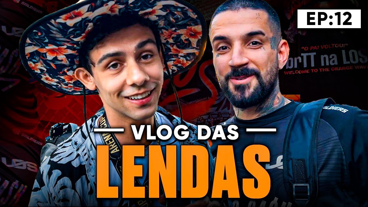 BRTT DE VOLTA E CRAQUE SHINI VENCEDOR | Vlog das Lendas no CBLOL EP. 12