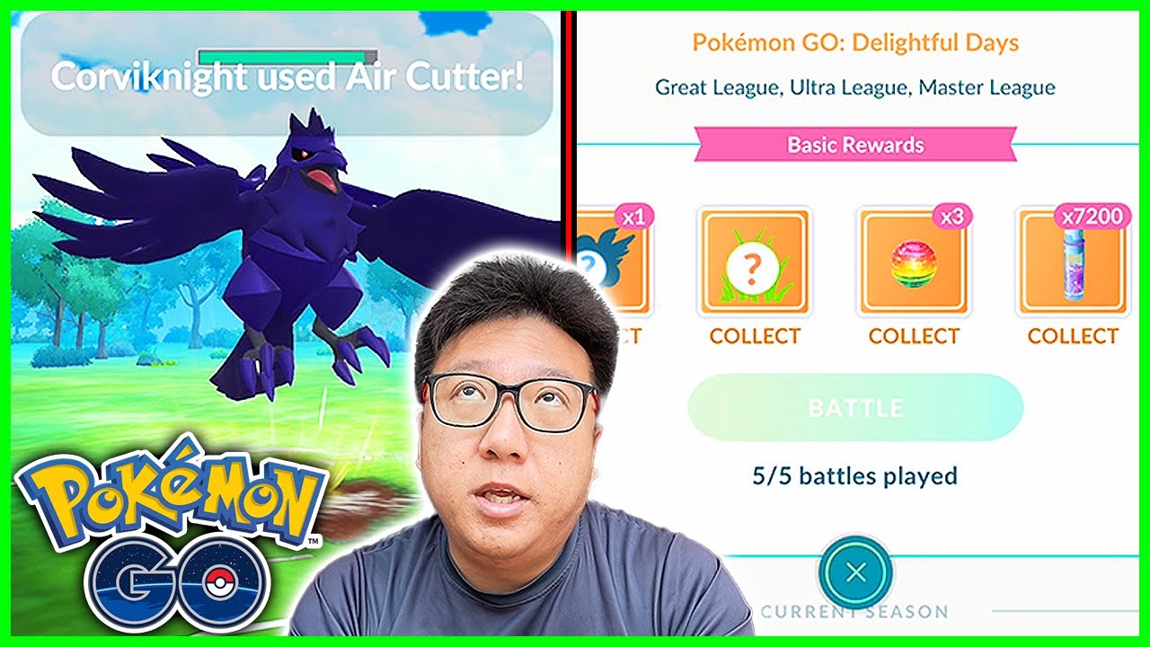 Corviknight is No.1 in the Go Battle League With 100% Win Rate in Pokemon GO