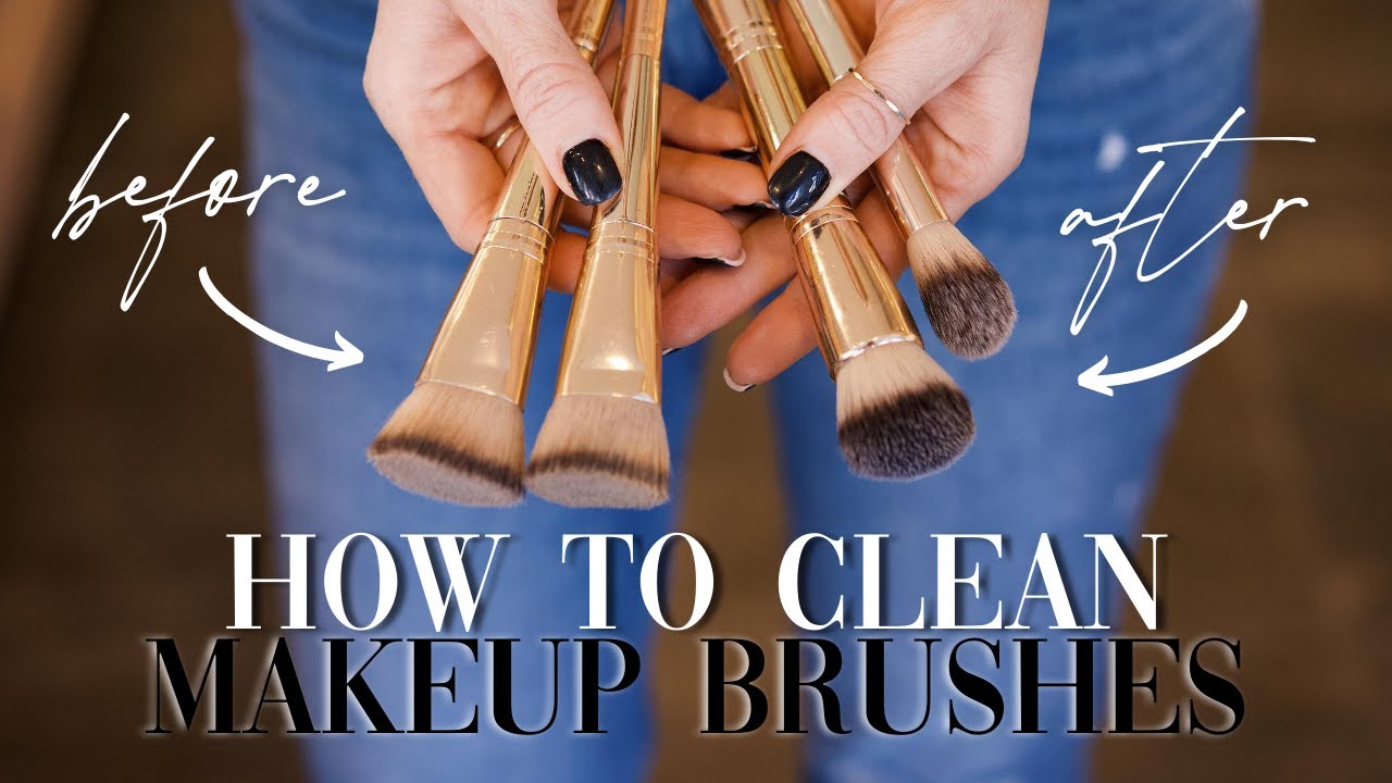 How To Clean Makeup Brushes | WEEKLY & DEEP CLEAN