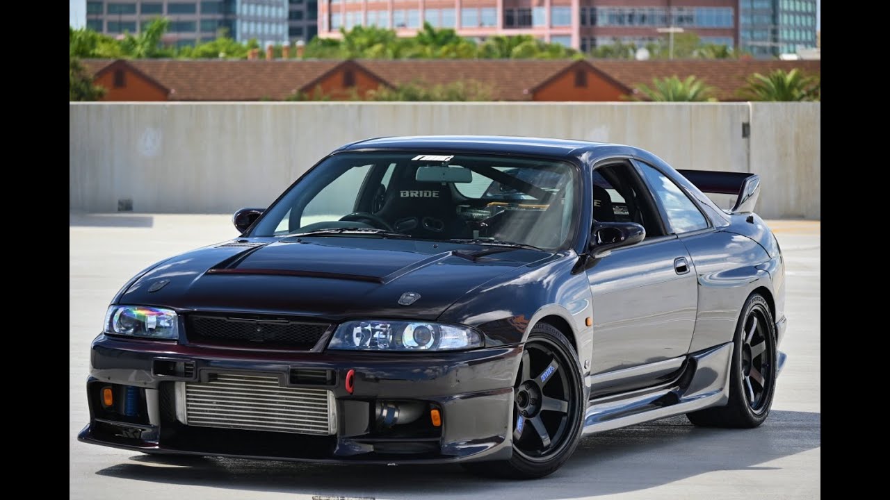 1995 Nissan R33 GTR VSPEC Midnight Purple 680HP Walkaround and in car wide open throttle (FOR SALE)