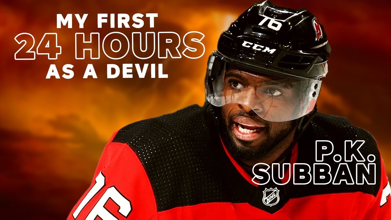 NHL All Star Shares His First Day As A New Jersey Devil | P.K. Subban Vlogs