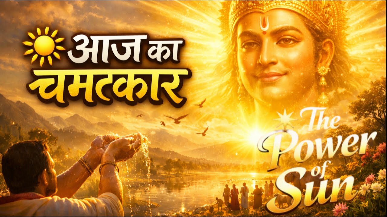 ॐ सूर्याय नमः 🌞 | Surya Arghya Se Sab Pāp Nasht | Powerful Surya Namaskar Bhakti Song 