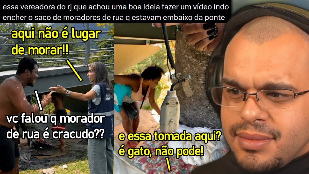 VEREADORA HUMILHA MORADORES DE RUA PRA GANHAR VOTOS E &Eacute; XINGADA NA INTERNET