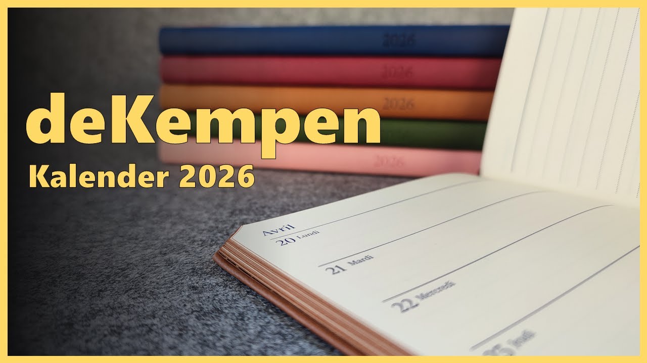 #212 deKempen Kalender 2026 | Layout unter der Lupe