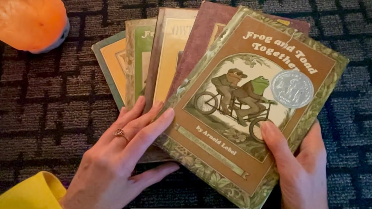 ASMR My 1970’s Frog and Toad Book Collection 