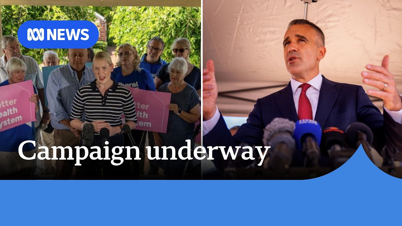 South Australian election countdown officially begins, campaign kicks off | ABC NEWS