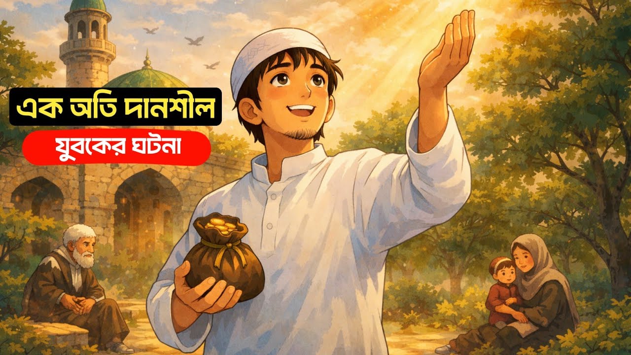 বাগদাদের যুবক আব্দুল্লাহ ও একজন ভিক্ষুকের বিস্ময়কর ঘটনা । Islamic story in Bangla |