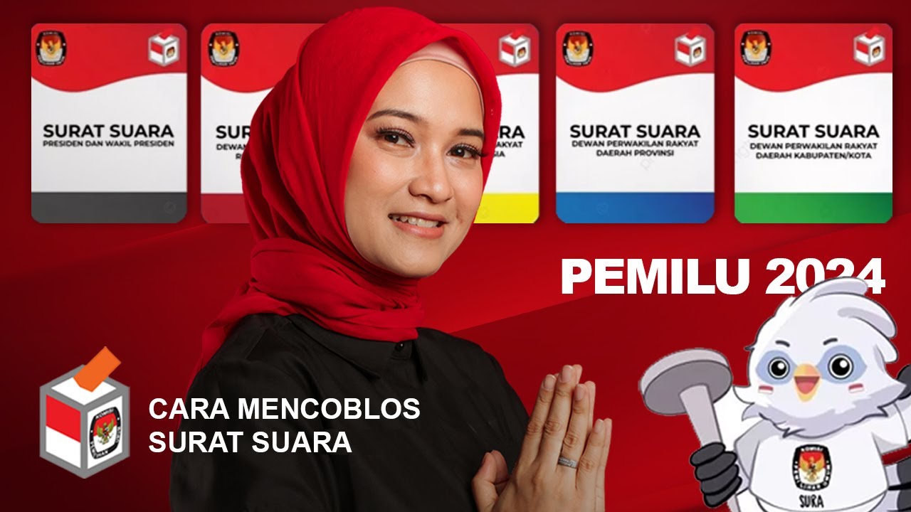 Tata Cara Mencoblos Surat Suara Pada Pemilu 2024