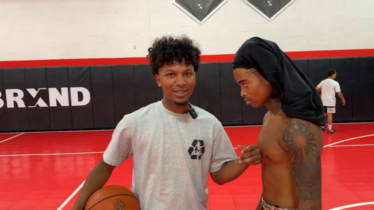 BIGGEST TRASH TALKER VS. AMARE FROST 1v1 BASKETBALL