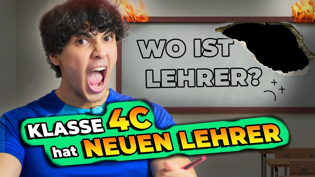 Die KLASSE 4C bekommt einen NEUEN LEHRER 😳😂 | Schule mit 4C | Mohi__07