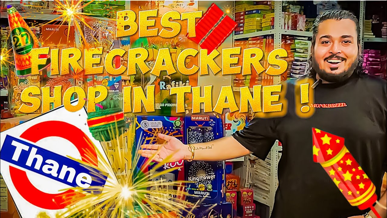Best Firecrackers Shop in Thane | Suresh Agency Thane | Diwali Shopping 2k25 | 