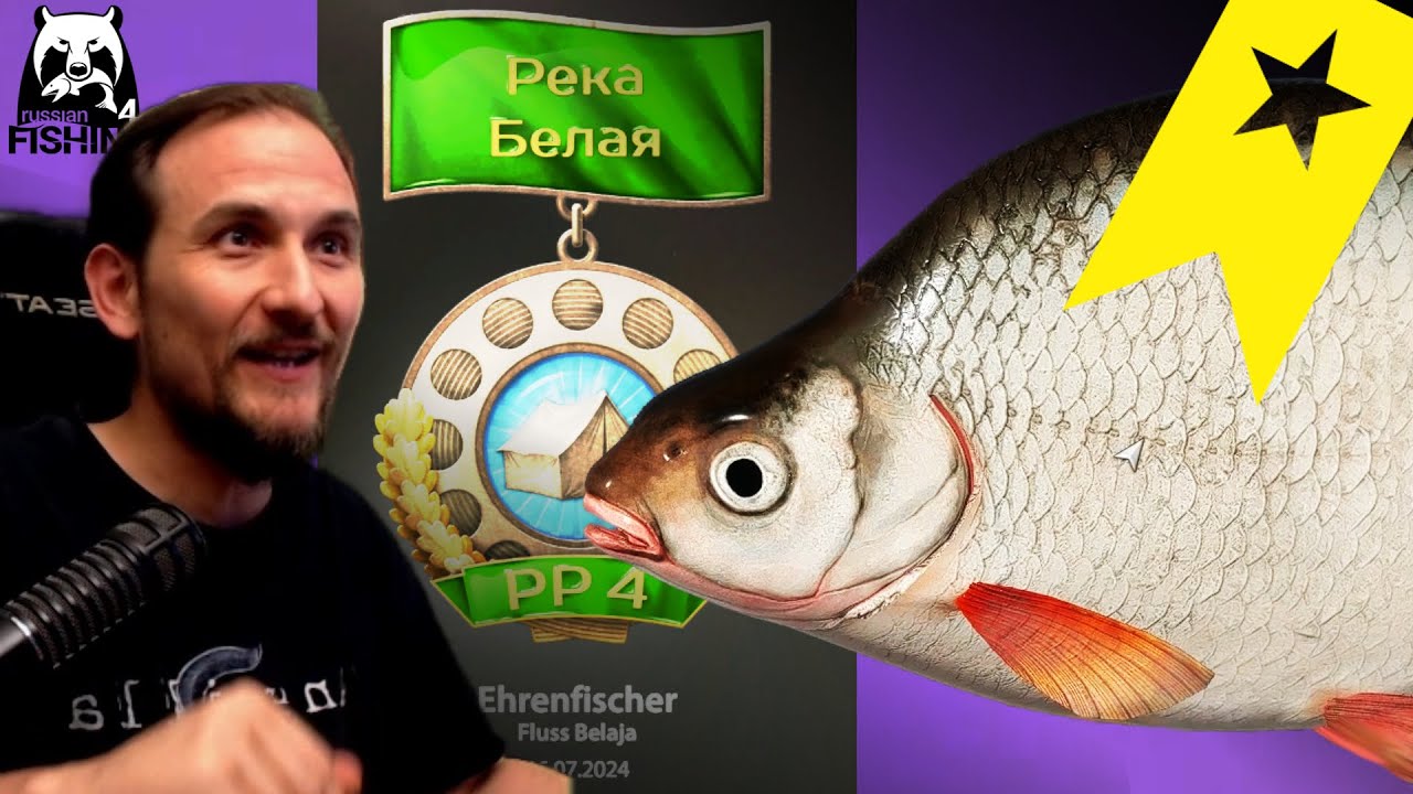 Russian Fishing 4 - Belaja - Güster Trophy! Set, Spot, Ehrenfischer
