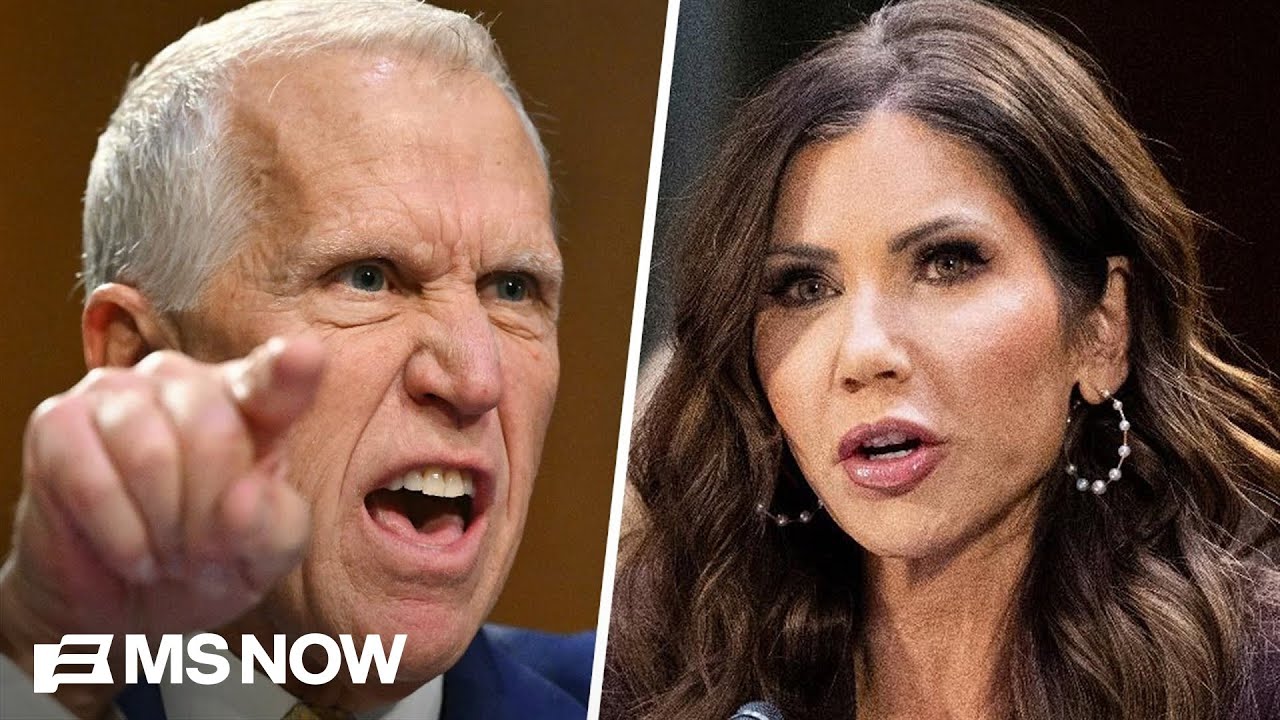 Tillis blasts Noem: 'That is why I've called for your resignation!'
