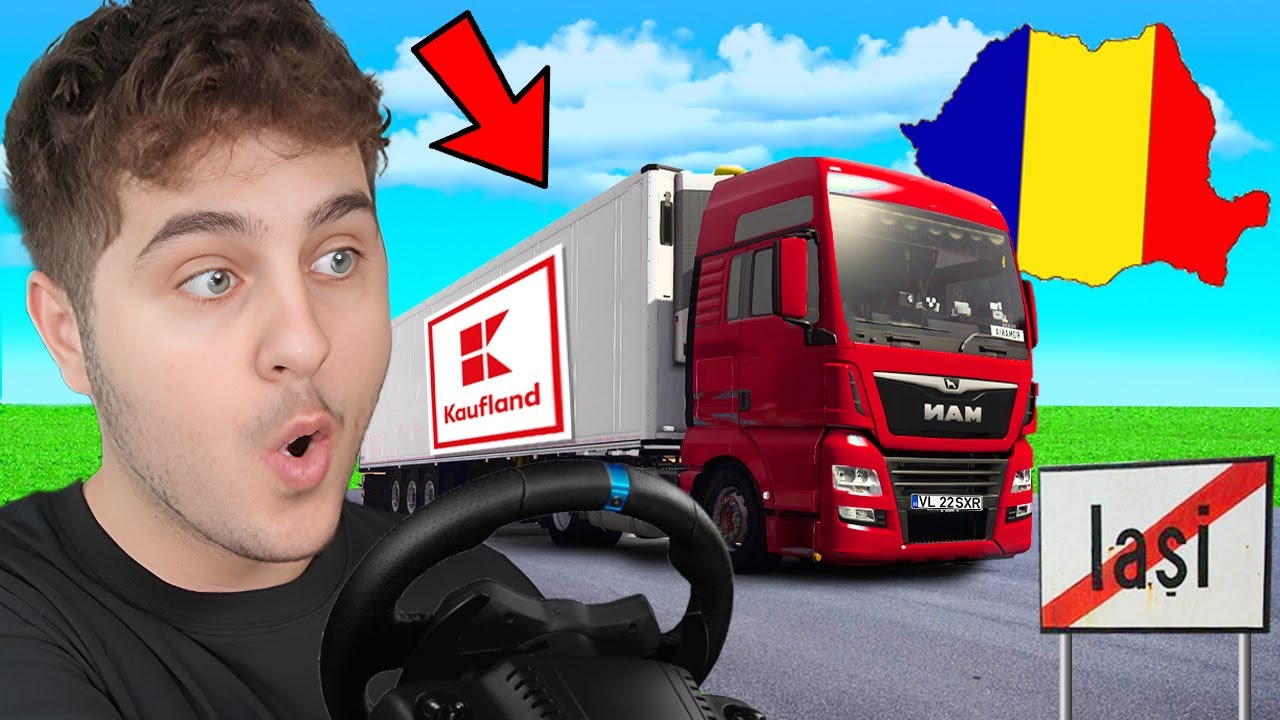MERG cu TIRUL in MOLDOVA ! - Euro Truck Simulator 2