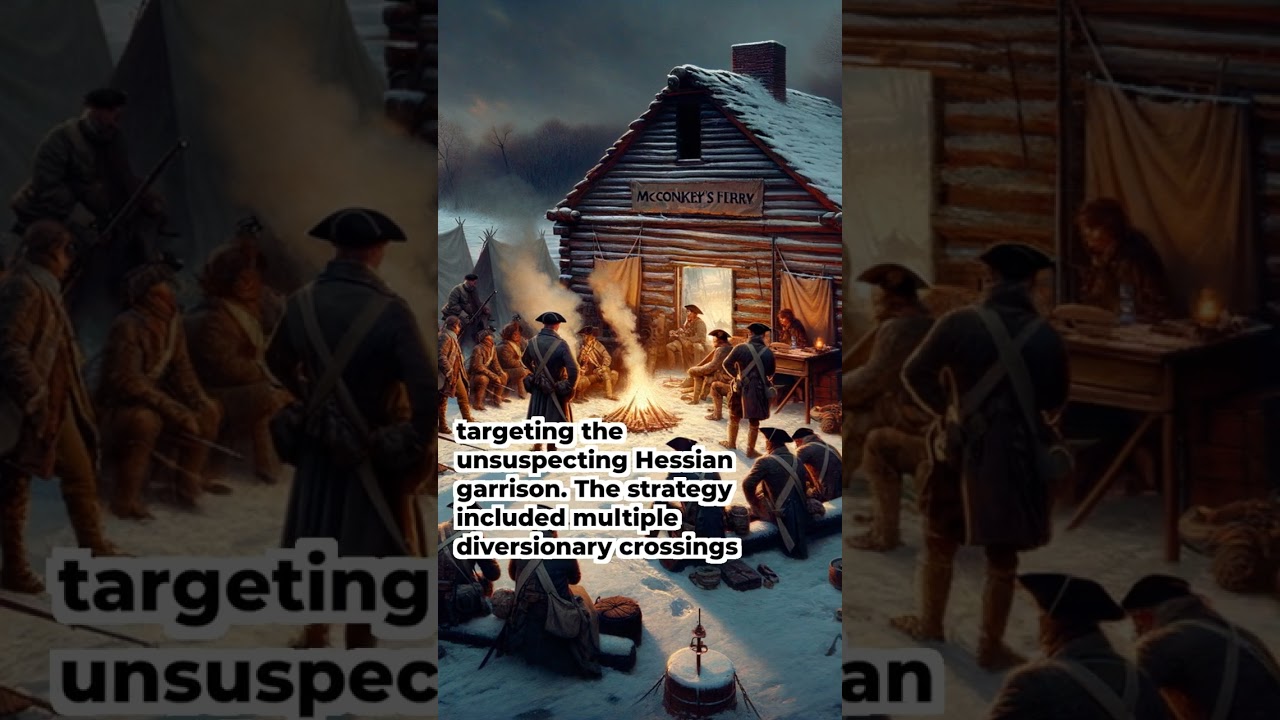 Washington's Trenton Assault #history #revolutionarywar #america #military #strategy #washington
