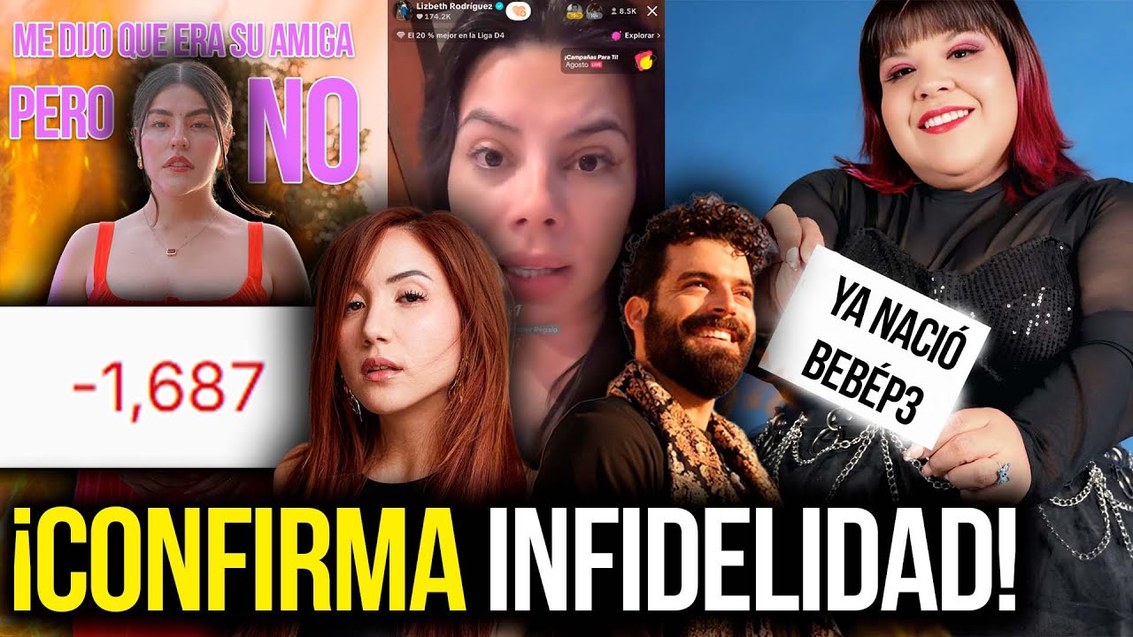 Lesslie Polinesia CONFIRMA infidelidad! Lizbeth habla de Carolina Díaz! Bebé de Aimep3 YA NACIÓ!