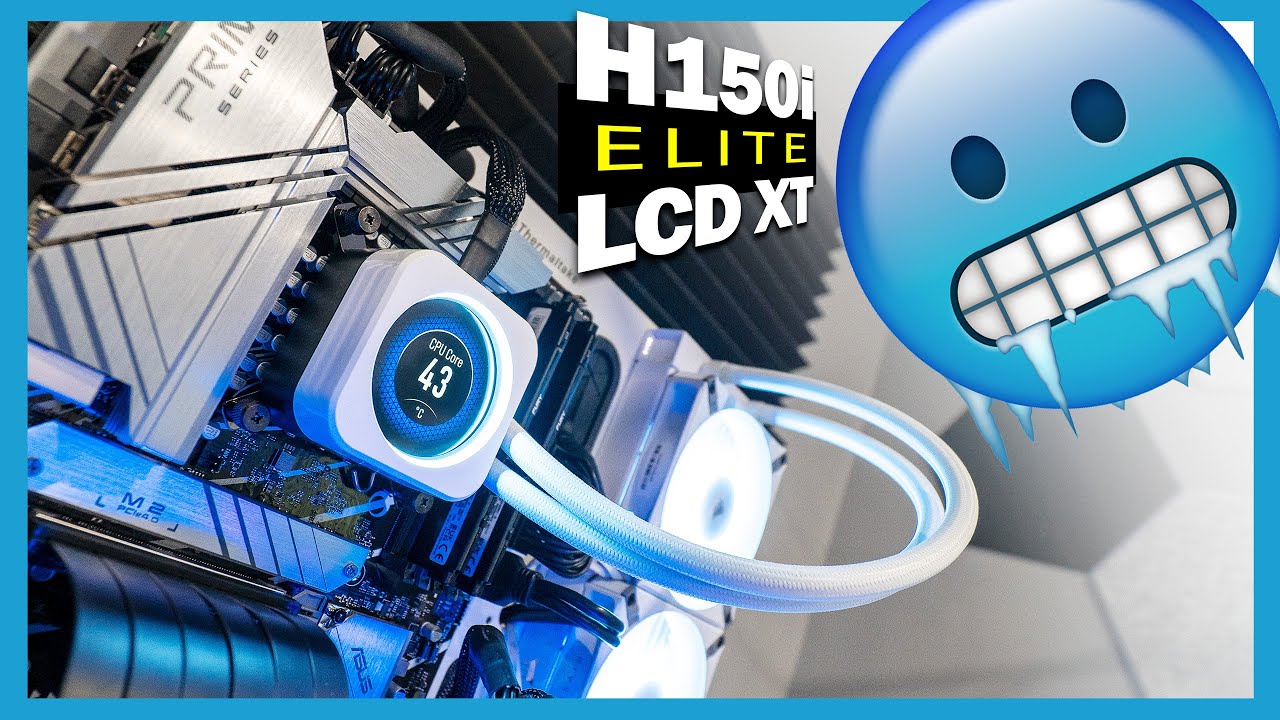 ЛУЧШИЙ моноблок, который вы можете себе представить! Обзор Corsair H150i Elite LCD XT
