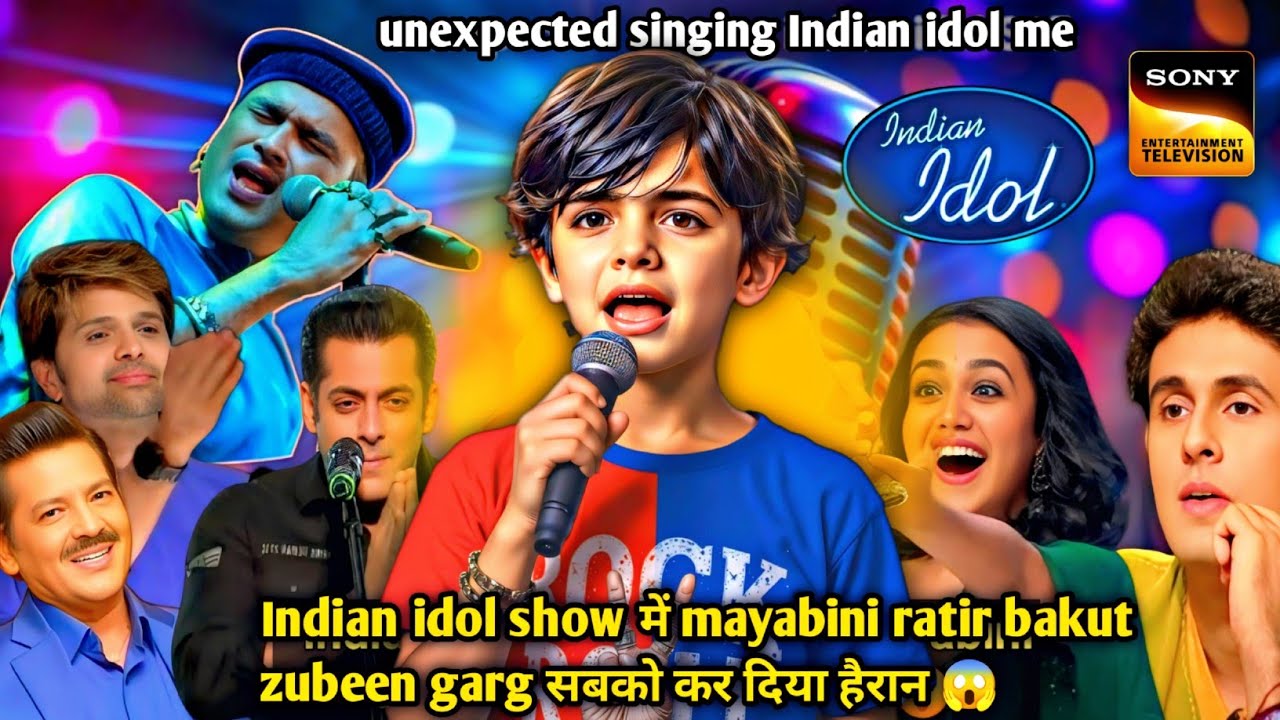 Indian idol show में Mayabini Zubeen garg 💔 गाना गाके सारा stage रुला दिया😭 || Indian idol season 16