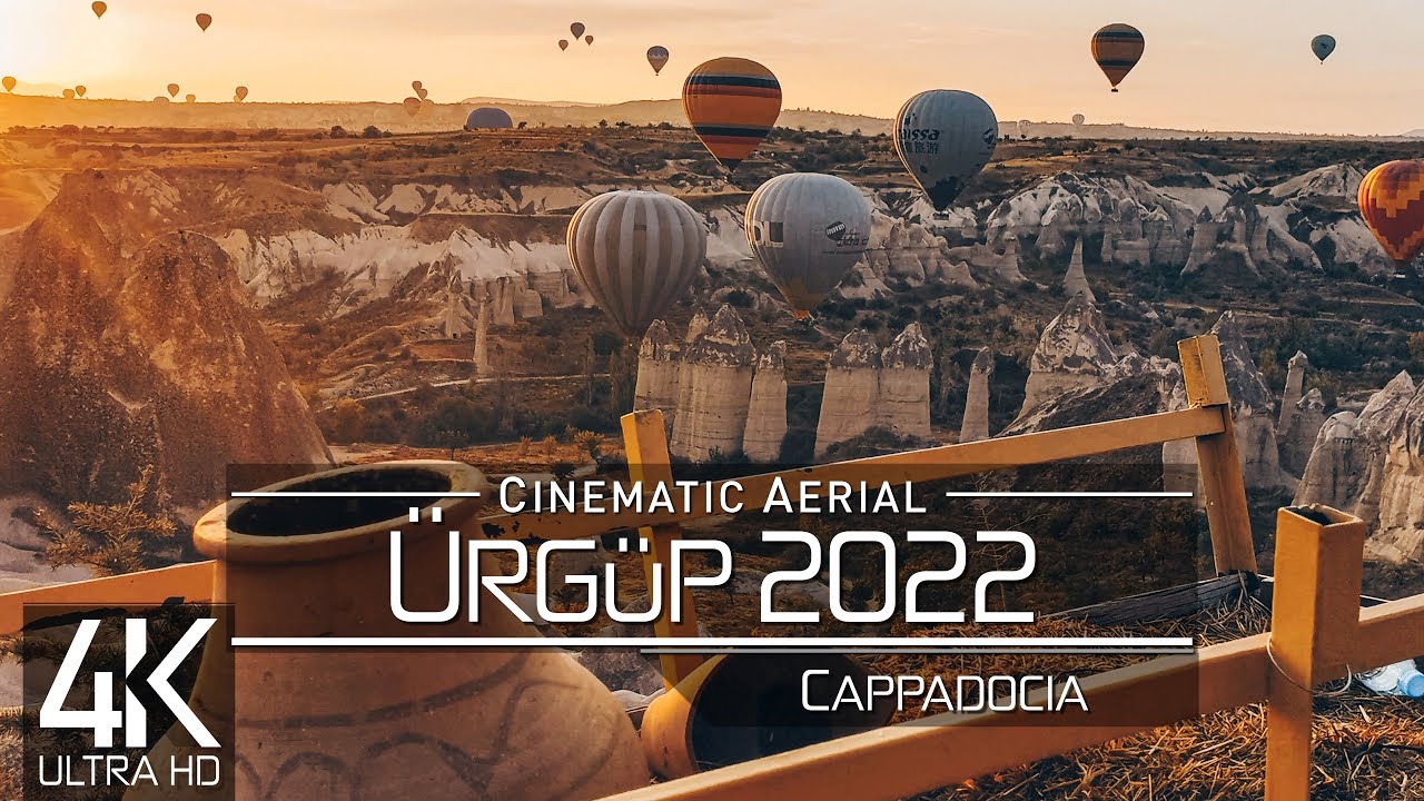 【4K】🇹🇷 Ürgüp from Above 🔥 CAPPADOCIA 2022 🔥 Turkey Cinematic Wolf Aerial™ Drone Film