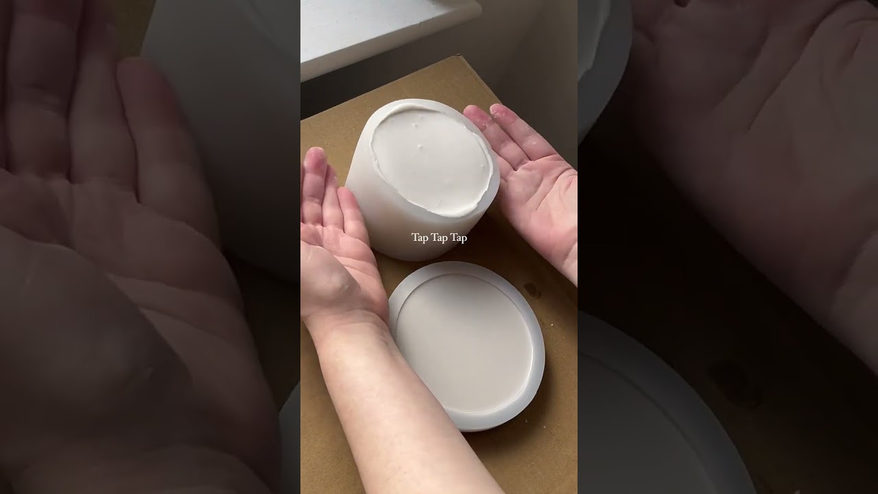 How to eliminate air bubbles in Jesmonite!  #airbubble #jesmonite #ac100 #mix #vibrate #toptip #diy