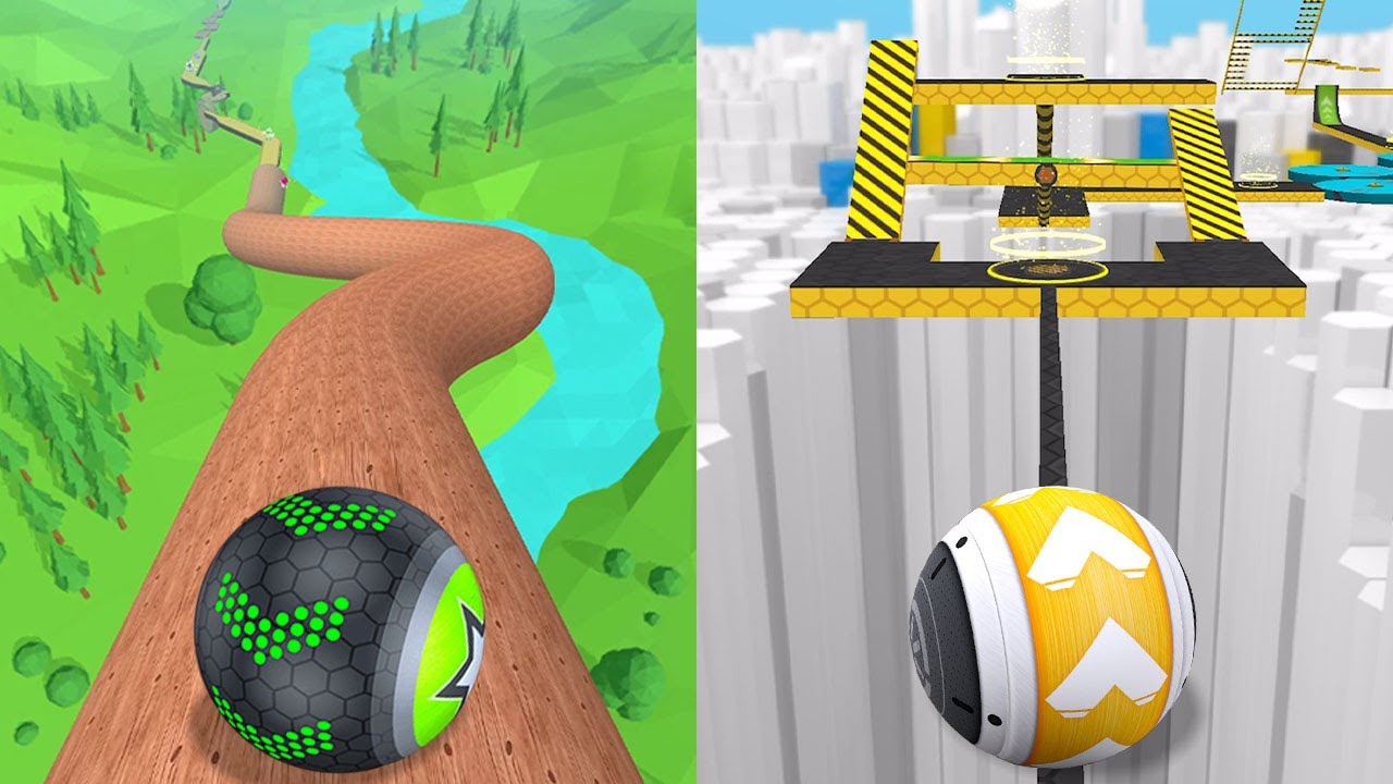 🌈 Going Balls VS GyroSphere Trials, Rollance Adventure Ball, Rolling Balance Ball, Action Balls