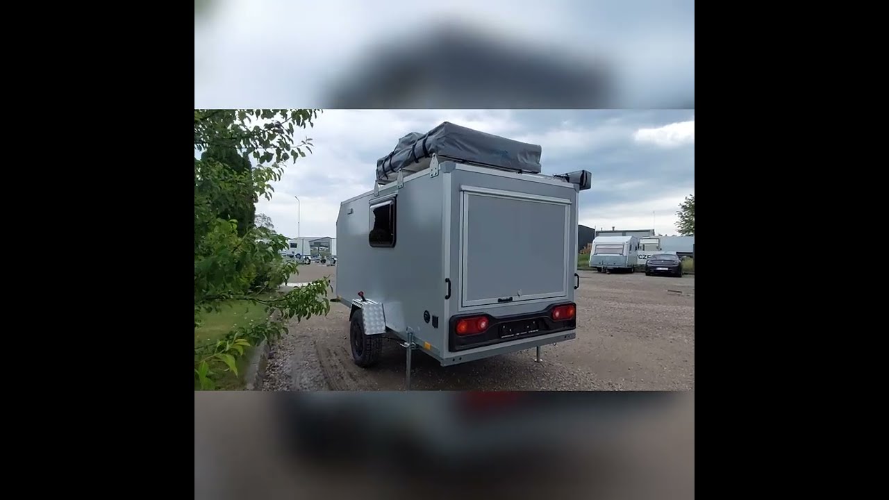 Everest MiniCamp EVO.  Przyczepa kempingowa wyprawowa terenowa Off-Road.