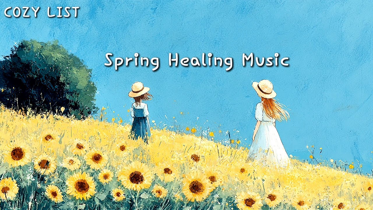 [Playlist] 따스한 봄 바람 💛 힐링되는 포근하고 따뜻한 피아노 연주, 잔잔한 카페 피아노 음악, 일할때 듣기 좋은 음악, 봄플레이리스트 cafe piano music