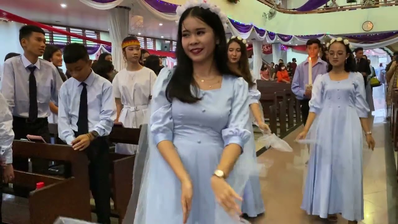 Tari Prosesi perayaan Natal - O little town of Betlehem