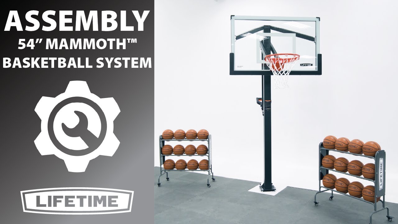 Lifetime Mammoth™ Basketball System 54