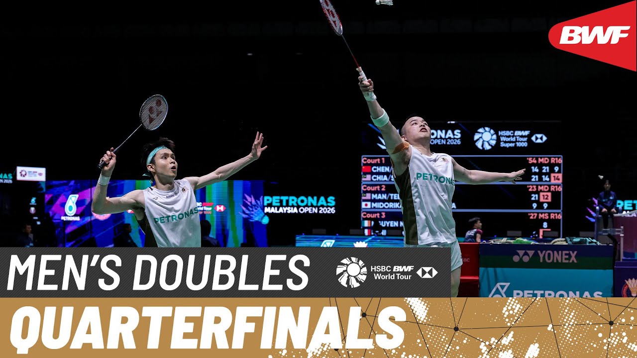 PETRONAS Malaysia Open 2026 | Gutama/Isfahani (INA) [8] vs Chia/Soh (MAS) [2] | QF